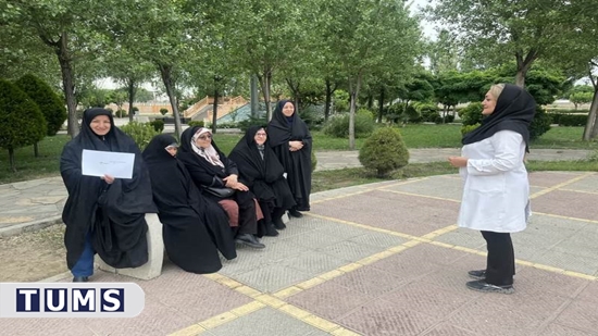 برگزاری جلسات آموزشی  به مناسبت روز جهانی فشارخون در منطقه چهاردانگه شهرستان اسلامشهر 